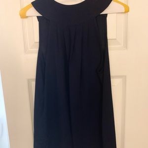 Women’s JCREW navy tunic top size 0 EUC